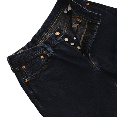 Omoto Denim 0615BCH 13.5oz. Sumi Overdyed Selvedge Jeans (Regular Straight)