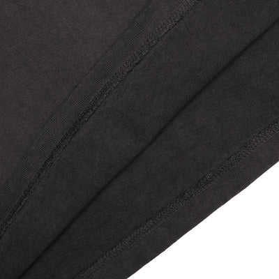 Studio D'Artisan 8213 Loopwheel Henley (Charcoal Black)