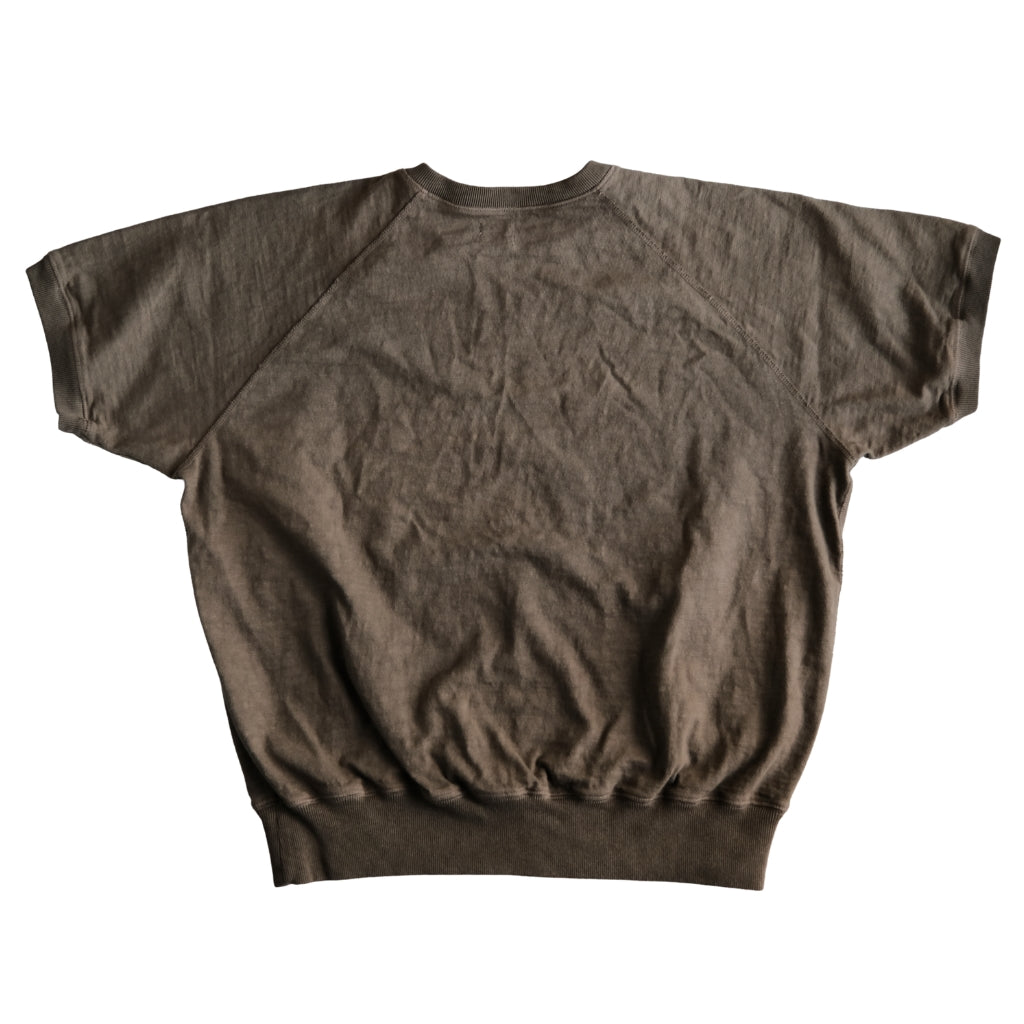Omoto Denim Heavy Gauge Nep Tee (Olive)