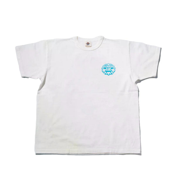 Samurai Jeans SJST26-102 Heavyweight Logo Print Tee - Okayama Denim