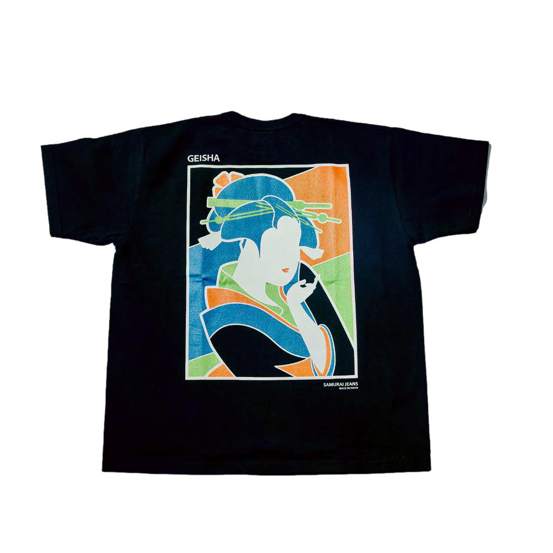 Samurai Jeans SJST26-103 Heavyweight Logo Print Tee