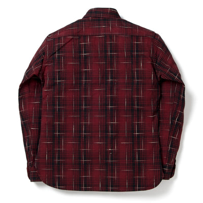 [Pre-Order] Studio D'Artisan "Midare Kasuri" Heavyweight Check Flannel Shirt