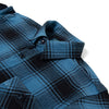 Studio D'Artisan "Awa-Ai" Natural Indigo Heavyweight Check Flannel Shirt