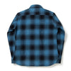 [Pre-Order] Studio D'Artisan "Awa-Ai" Natural Indigo Heavyweight Check Flannel Shirt