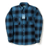 Studio D'Artisan "Awa-Ai" Natural Indigo Heavyweight Check Flannel Shirt