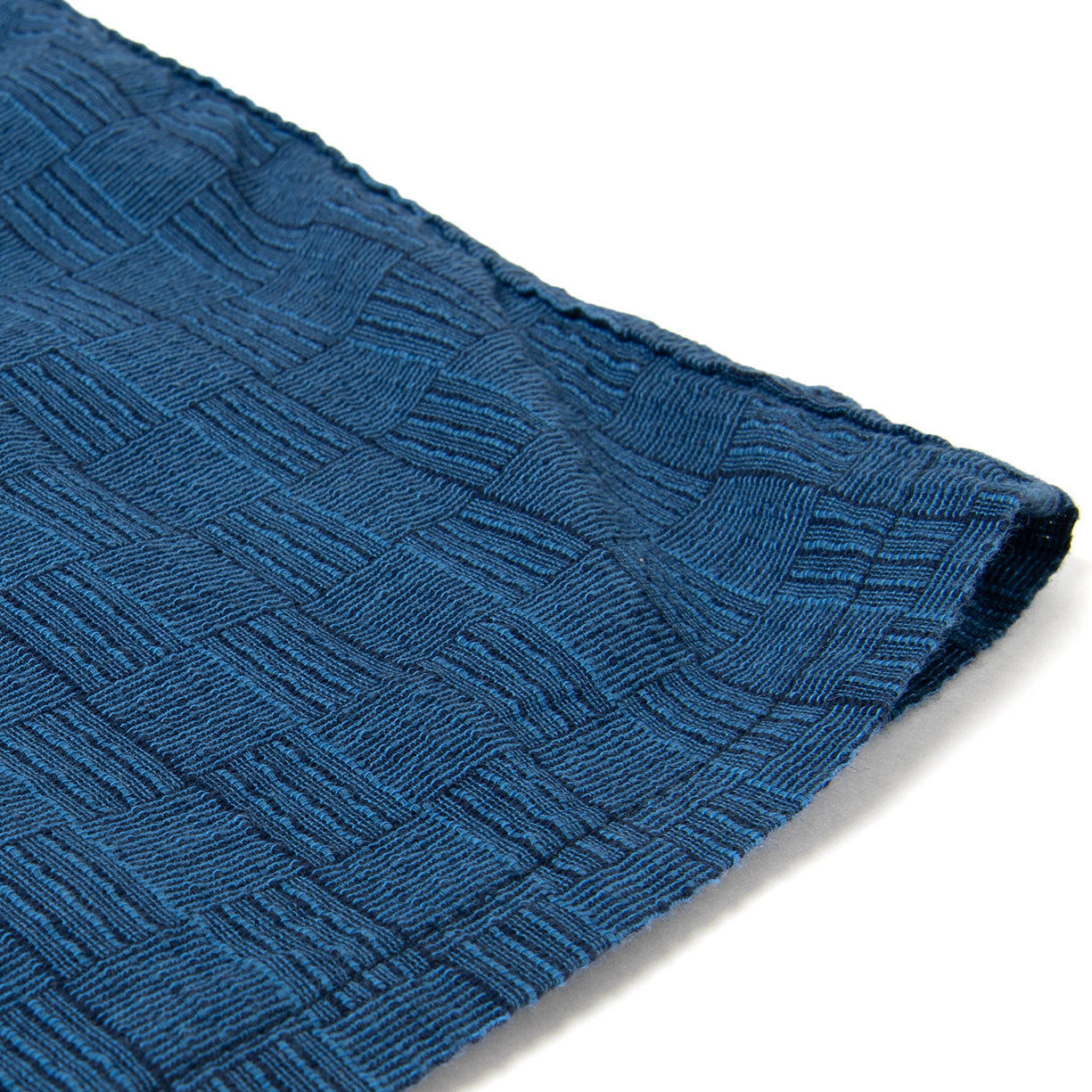 Studio D'Artisan "Awa-Ai" Natural Indigo Shijira Plaid Shirt