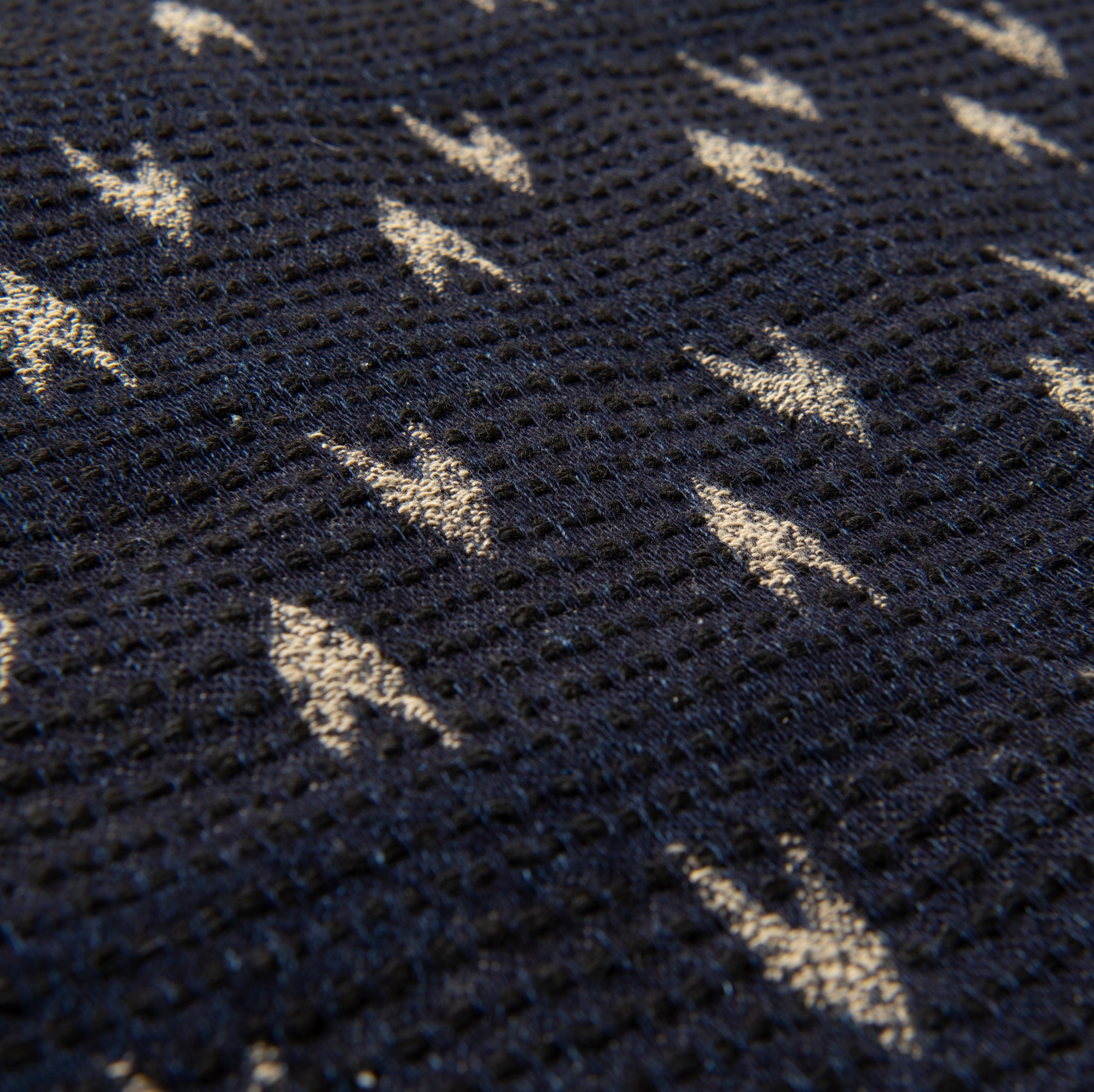 Studio D'Artisan Indigo "Arrow Kasuri" Sashiko Shirt