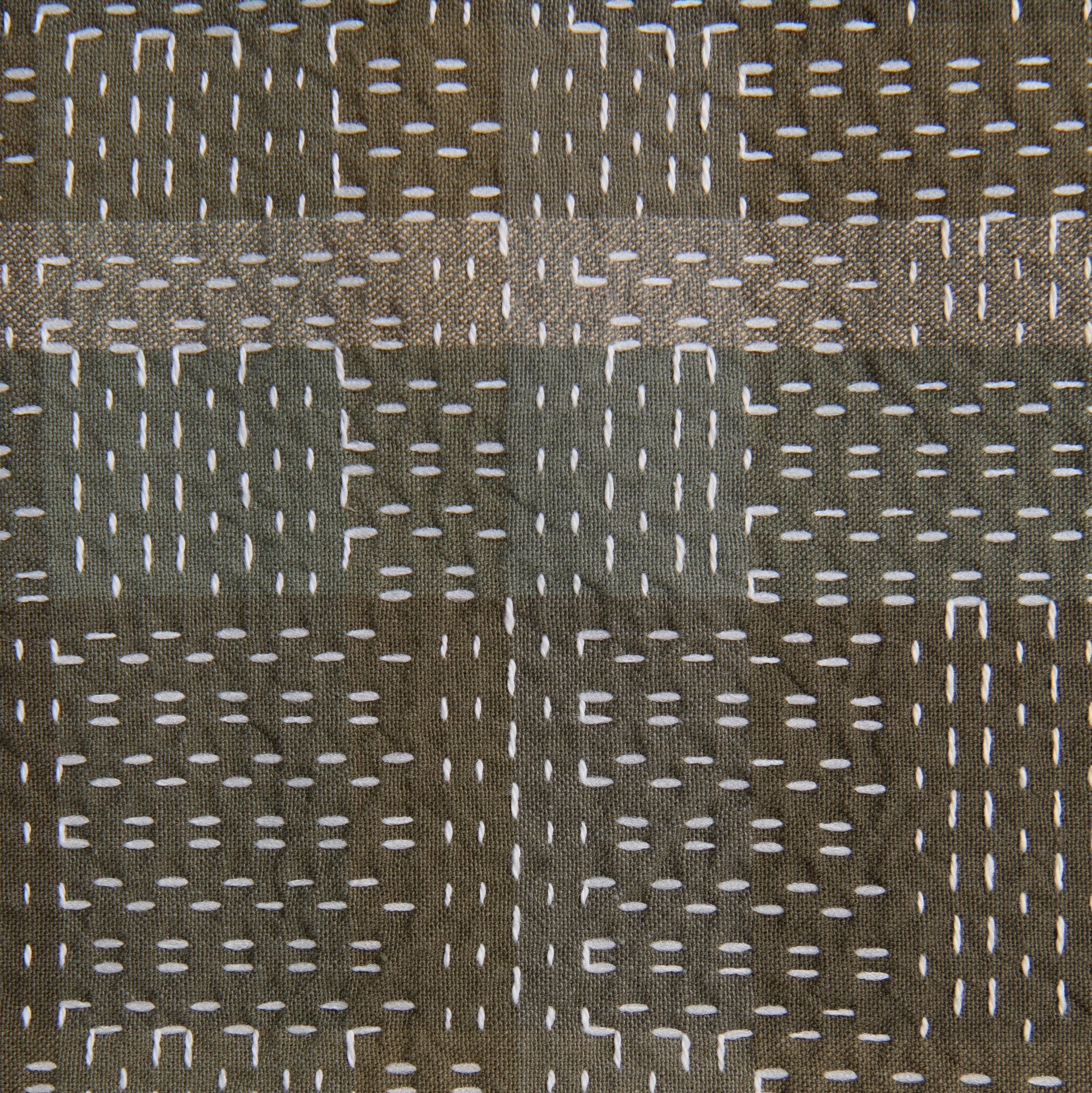 Studio D'Artisan "Noragi Army Sashiko" Work Shirt