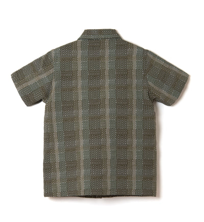 Studio D'Artisan "Noragi Army Sashiko" S/S Work Shirt