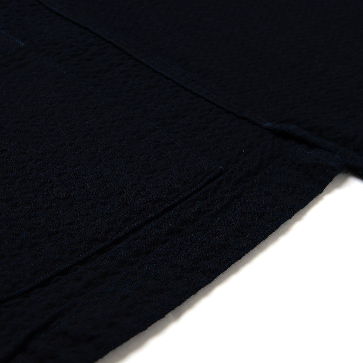 Studio D'Artisan Indigo Dobby S/S Shirt