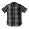 Studio D'Artisan Indigo Check S/S Shirt