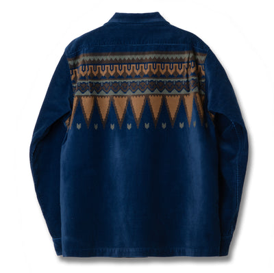 Studio D'Artisan Indigo Native Corduroy Shirt
