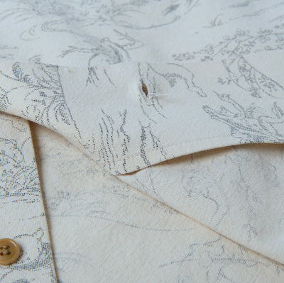 Studio D'Artisan "Choju-Giga" Original Aloha Shirt - Okayama Denim