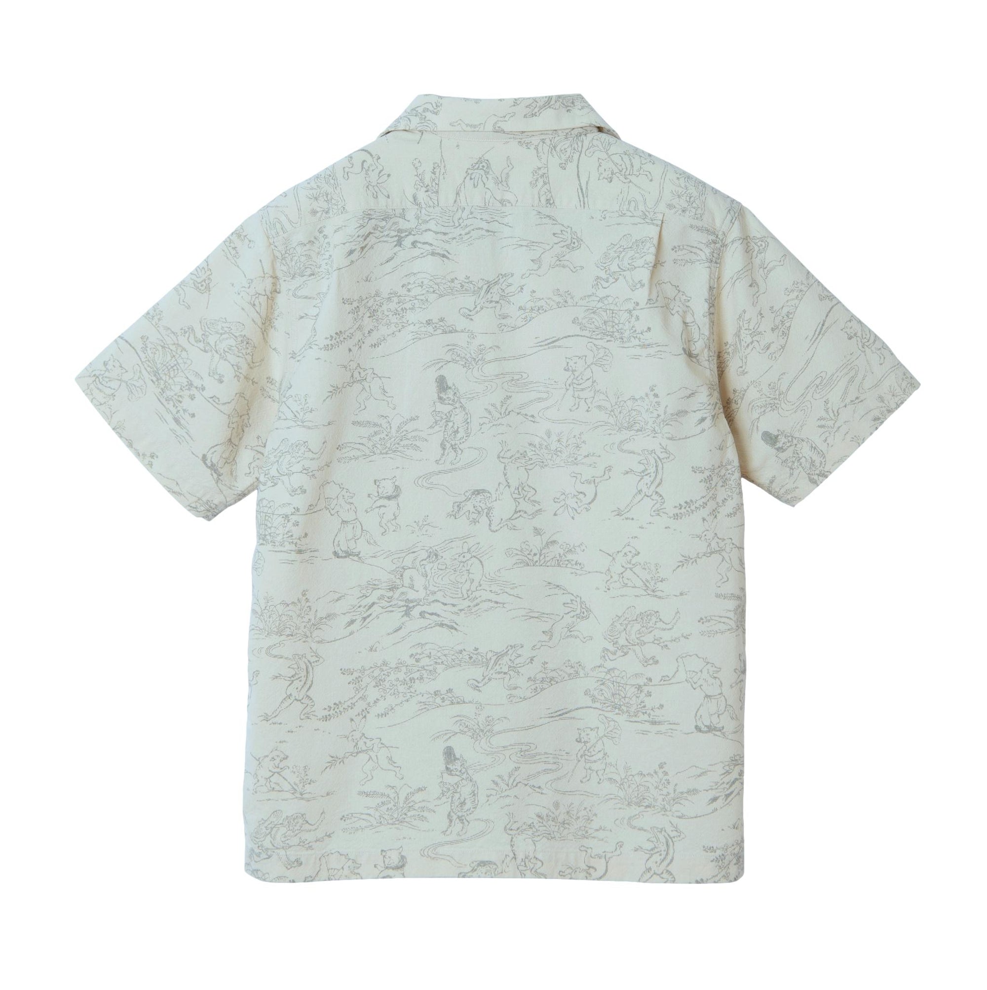 Studio D'Artisan "Choju-Giga" Original Aloha Shirt - Okayama Denim