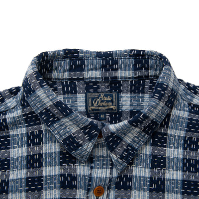 [Pre-Order] Studio D'Artisan "Indigo Noragi Sashiko" L/S Work Shirt
