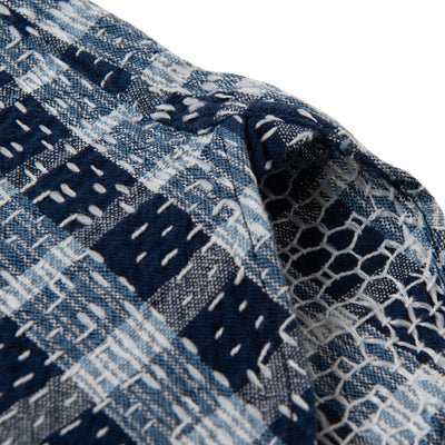 [Pre-Order] Studio D'Artisan "Indigo Noragi Sashiko" L/S Work Shirt