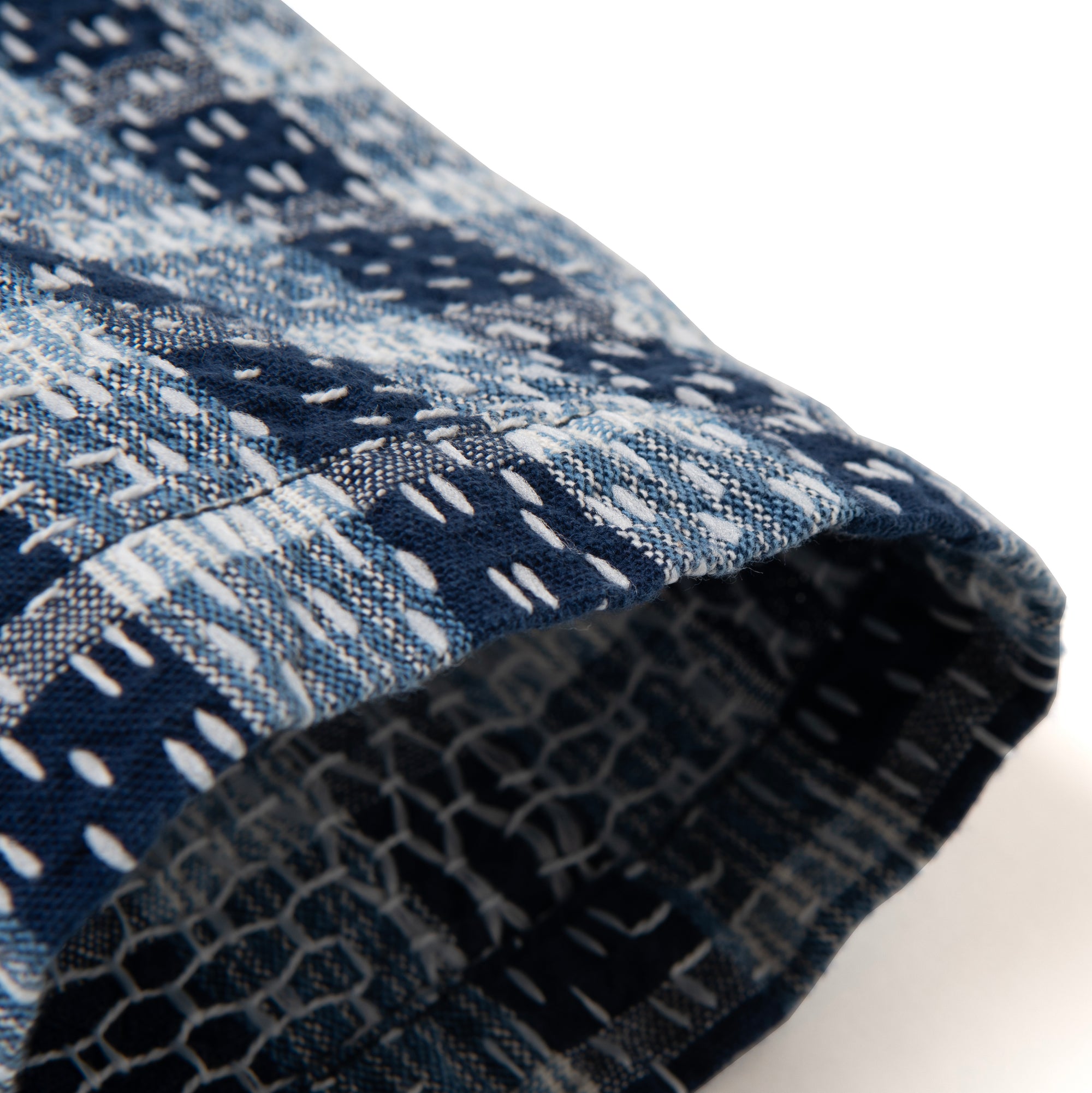 Studio D'Artisan "Indigo Noragi Sashiko" S/S Work Shirt