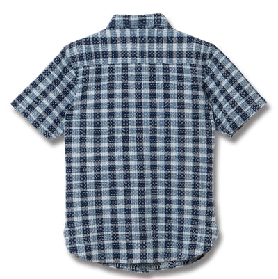 [Pre-Order] Studio D'Artisan "Indigo Noragi Sashiko" S/S Work Shirt