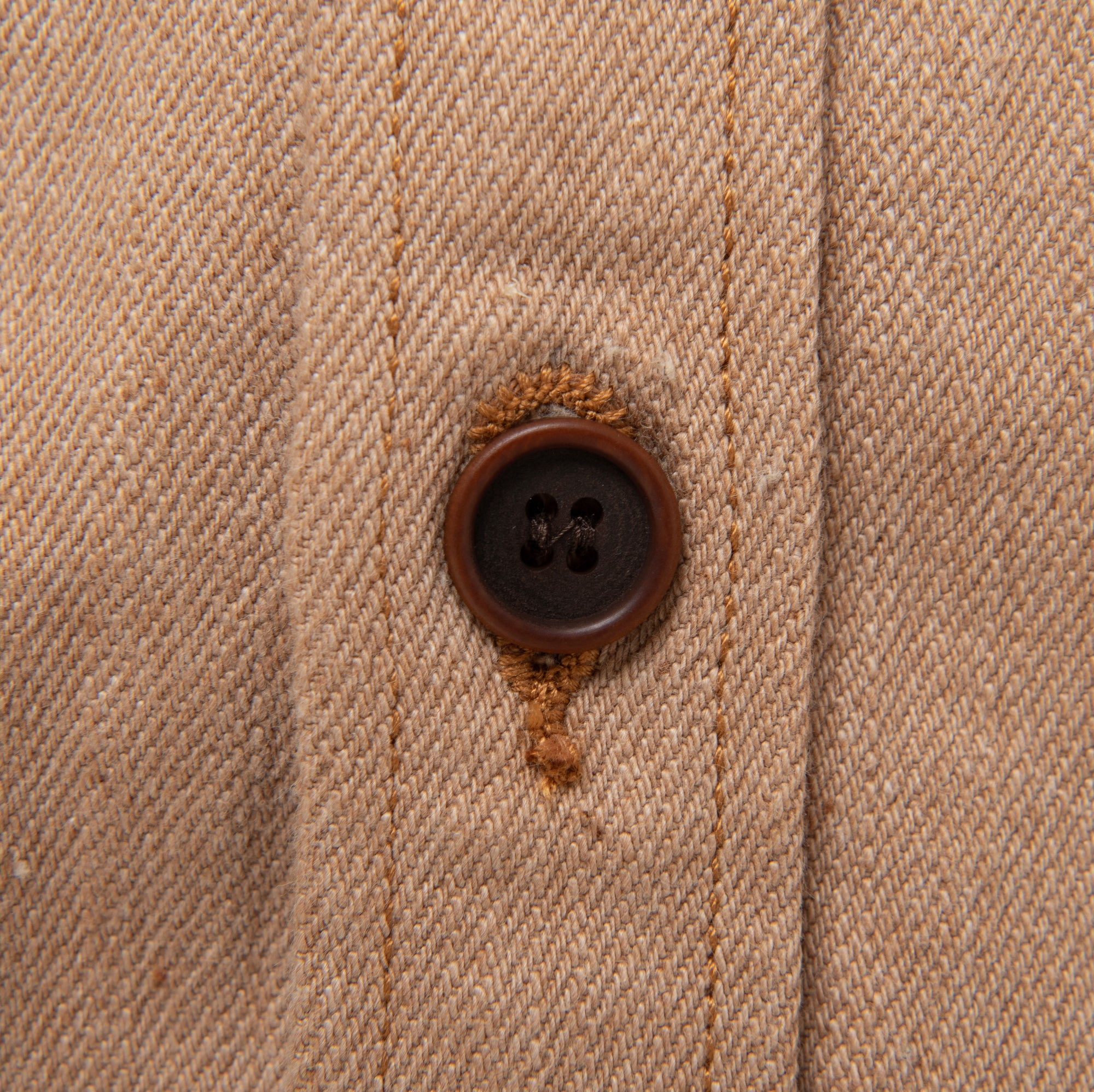 Studio D'Artisan "Fox Cotton" Work Shirt - Okayama Denim