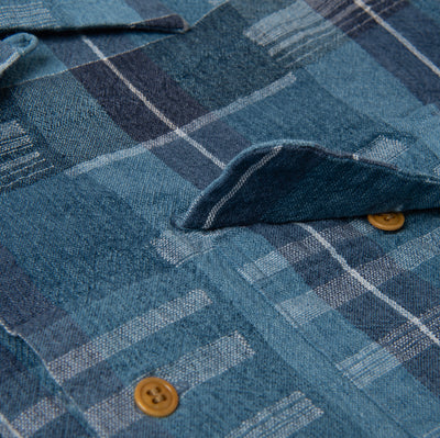 Studio D'Artisan "Noragi Patchwork" Work Shirt