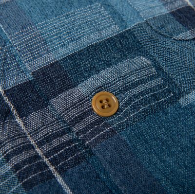 Studio D'Artisan "Noragi Patchwork" Work Shirt