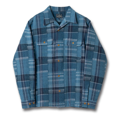 Studio D'Artisan "Noragi Patchwork" Work Shirt