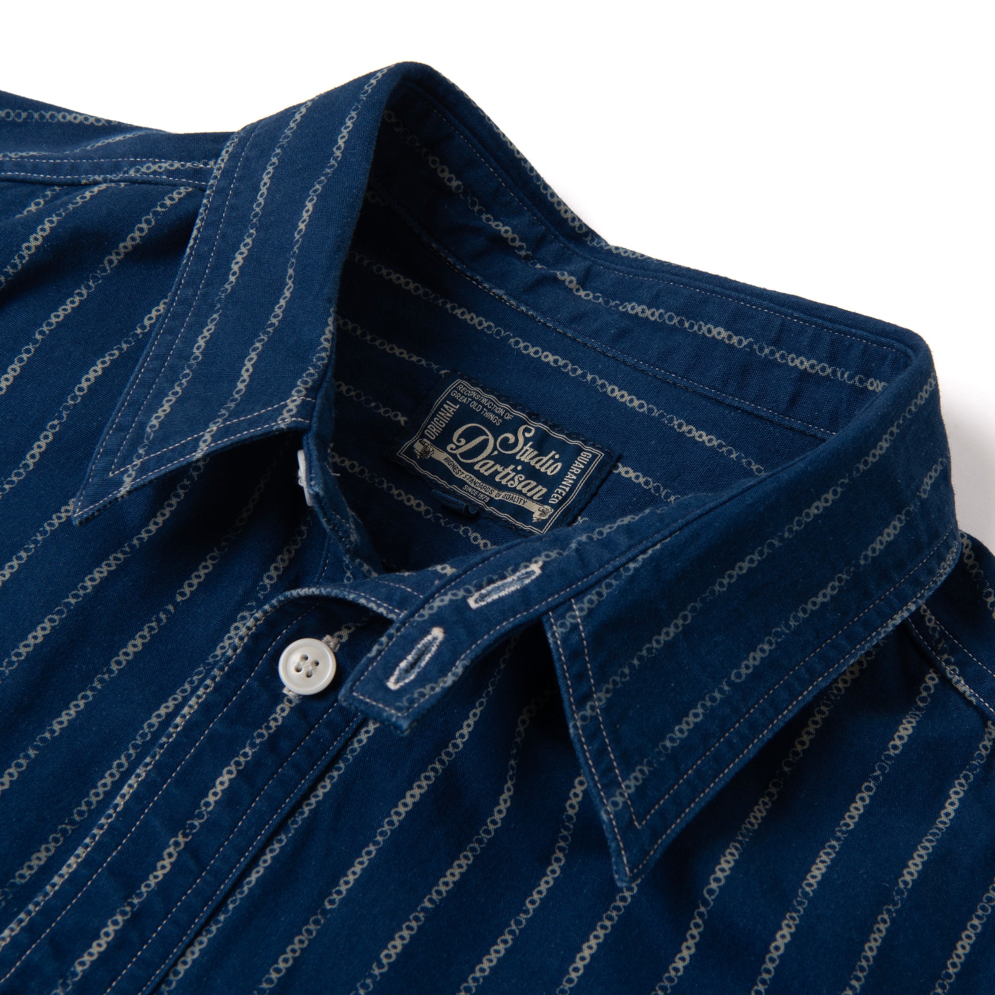 Studio D'Artisan Indigo "Ring Wabash" Shirt