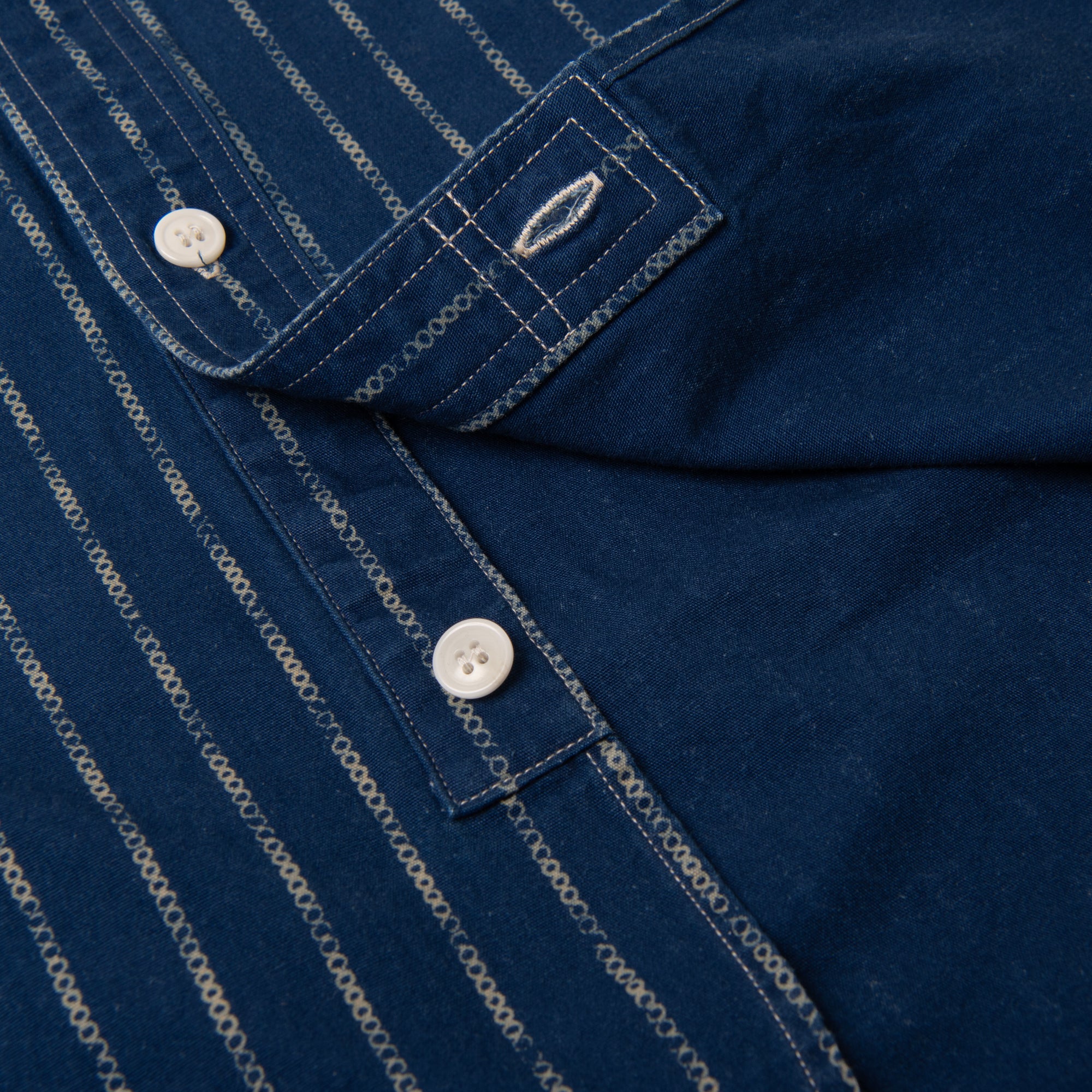 Studio D'Artisan Indigo "Ring Wabash" Shirt