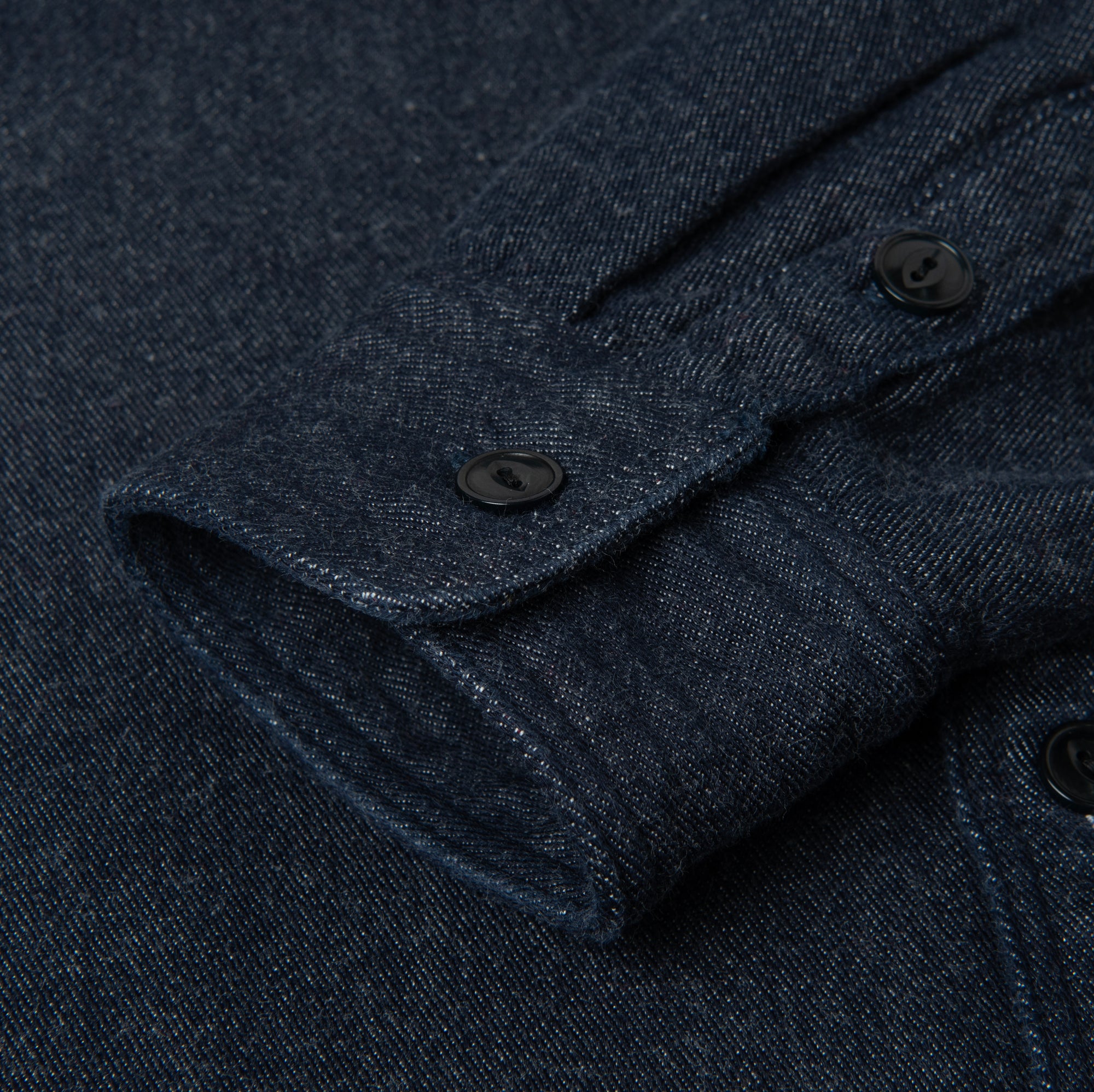 Studio D'Artisan Indigo Double Gauze Work Shirt