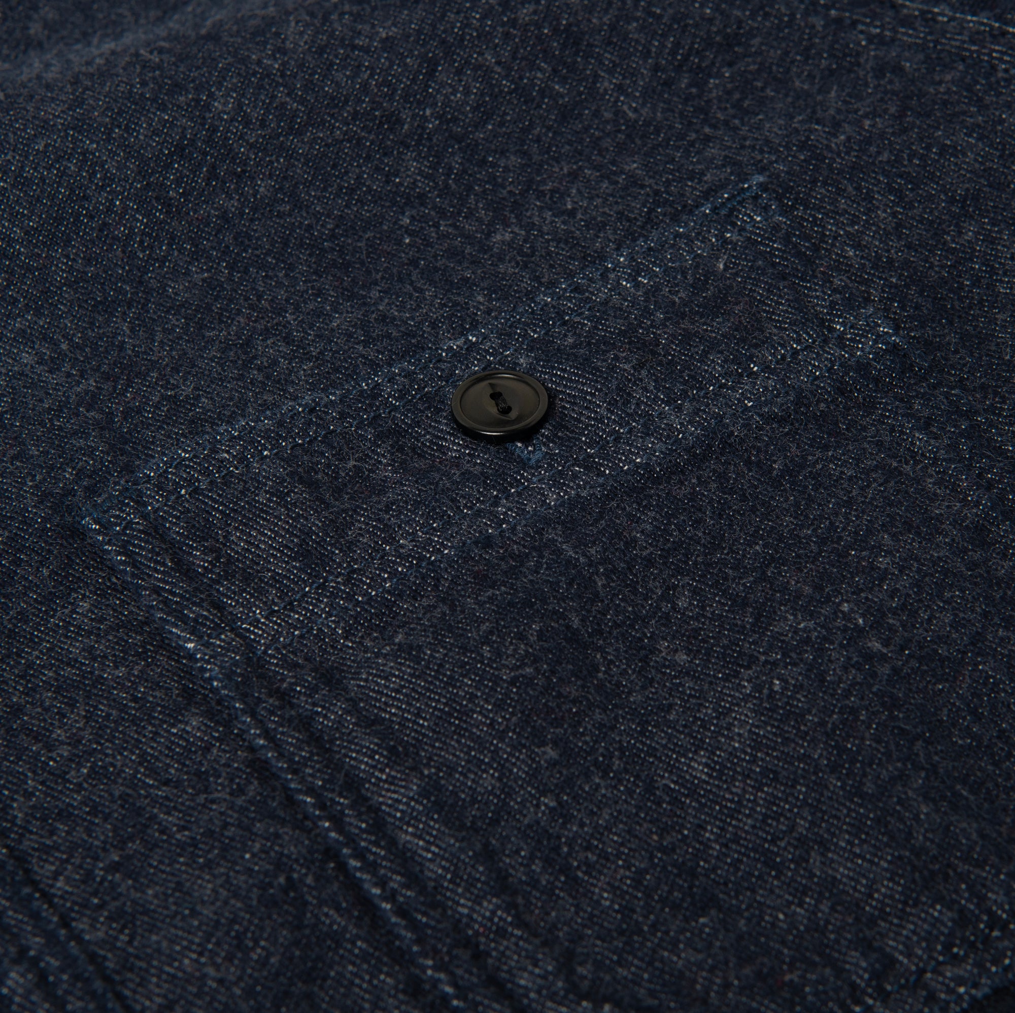 Studio D'Artisan Indigo Double Gauze Work Shirt