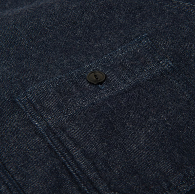 Studio D'Artisan Indigo Double Gauze Work Shirt