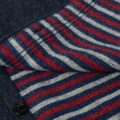 Studio D'Artisan Indigo Double Gauze Work Shirt
