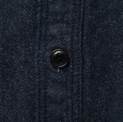 Studio D'Artisan Indigo Double Gauze Work Shirt