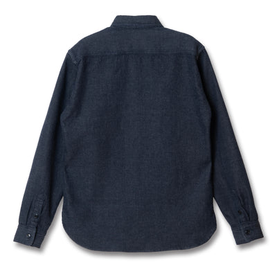 Studio D'Artisan Indigo Double Gauze Work Shirt