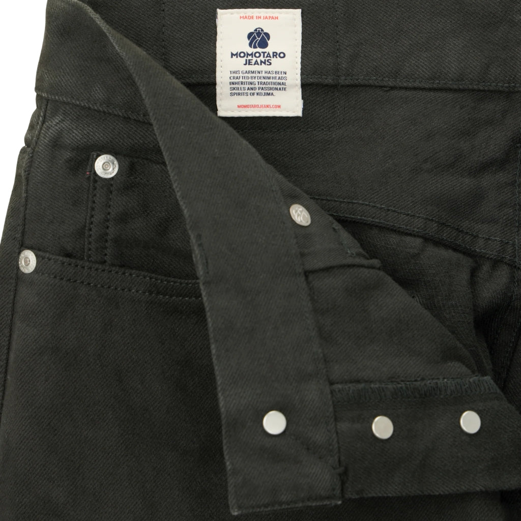 Momotaro Bamboo Charcoal Selvedge Jeans (Regular Straight) - Okayama Denim