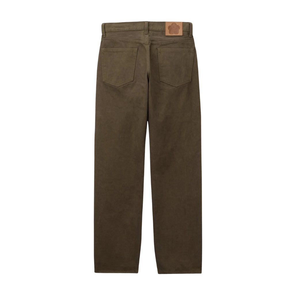 Momotaro Moss Dyed Selvedge Jeans (Regular Straight) - Okayama Denim