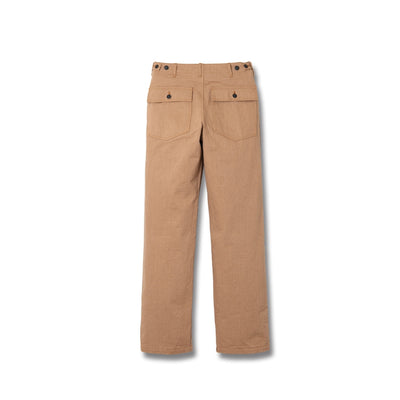 [Pre-Order] Studio D'Artisan "Fox Cotton" Herringbone Baker Pants