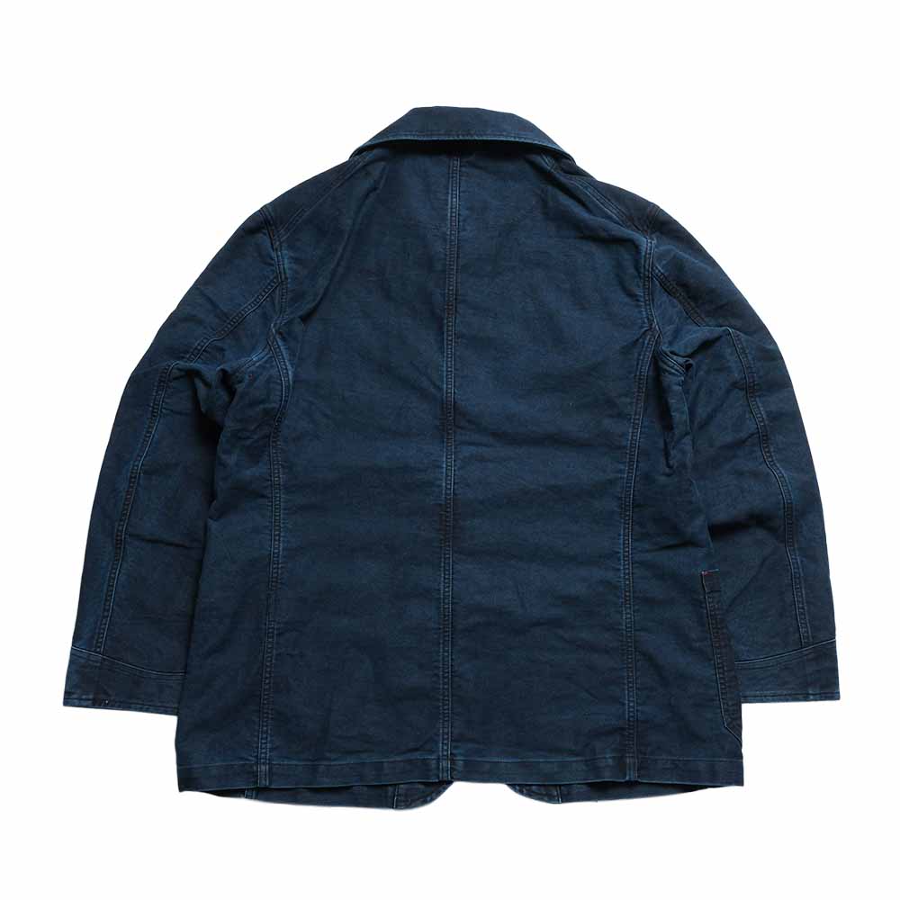 Soundman "Birmingham" Indigo Moleskin Ironworks Jacket