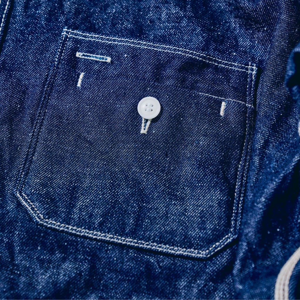 Samurai Jeans SJWS-SC02 10oz. Selvedge Denim Work Shirt