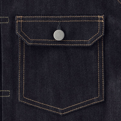 Momotaro "Silk Denim" Selvedge Jacket - Okayama Denim