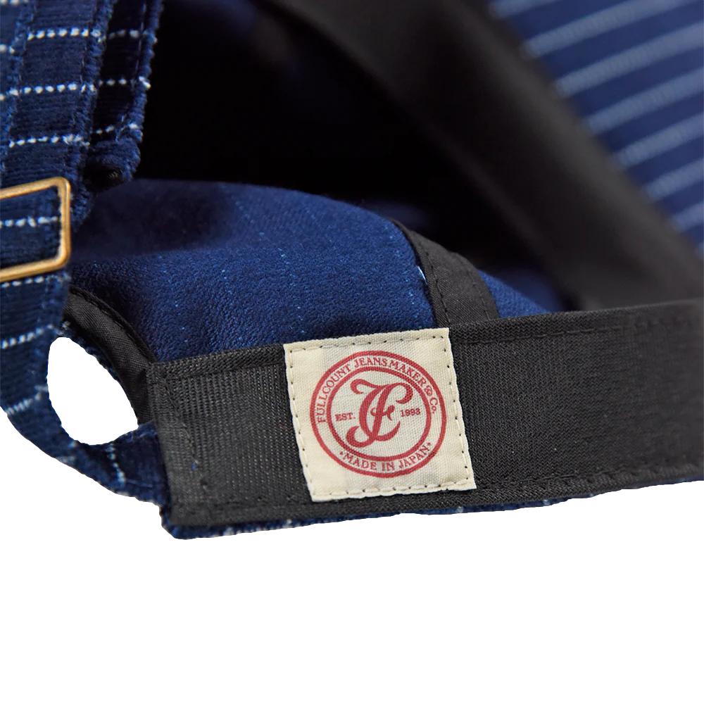 Fullcount Indigo Wabash Corduroy Baseball Cap - Okayama Denim Fullcount Indigo Wabash Corduroy Baseball Cap - Okayama Denim