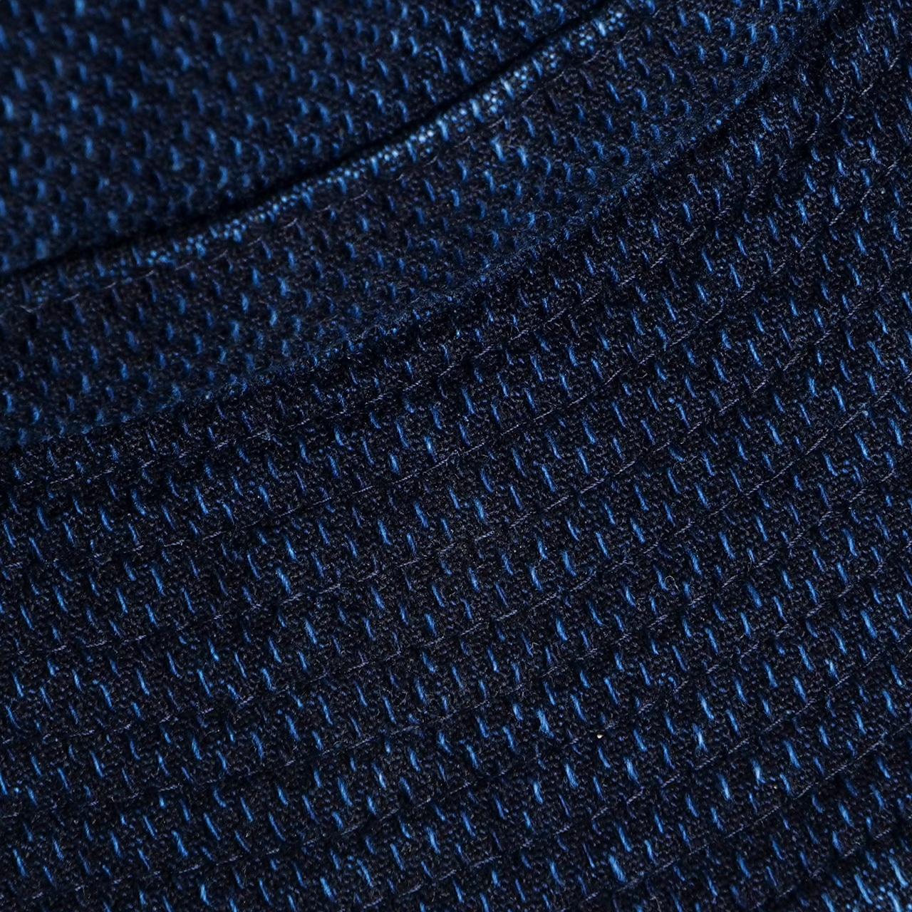 Soundman Indigo Sashiko Bucket Hat - Okayama Denim