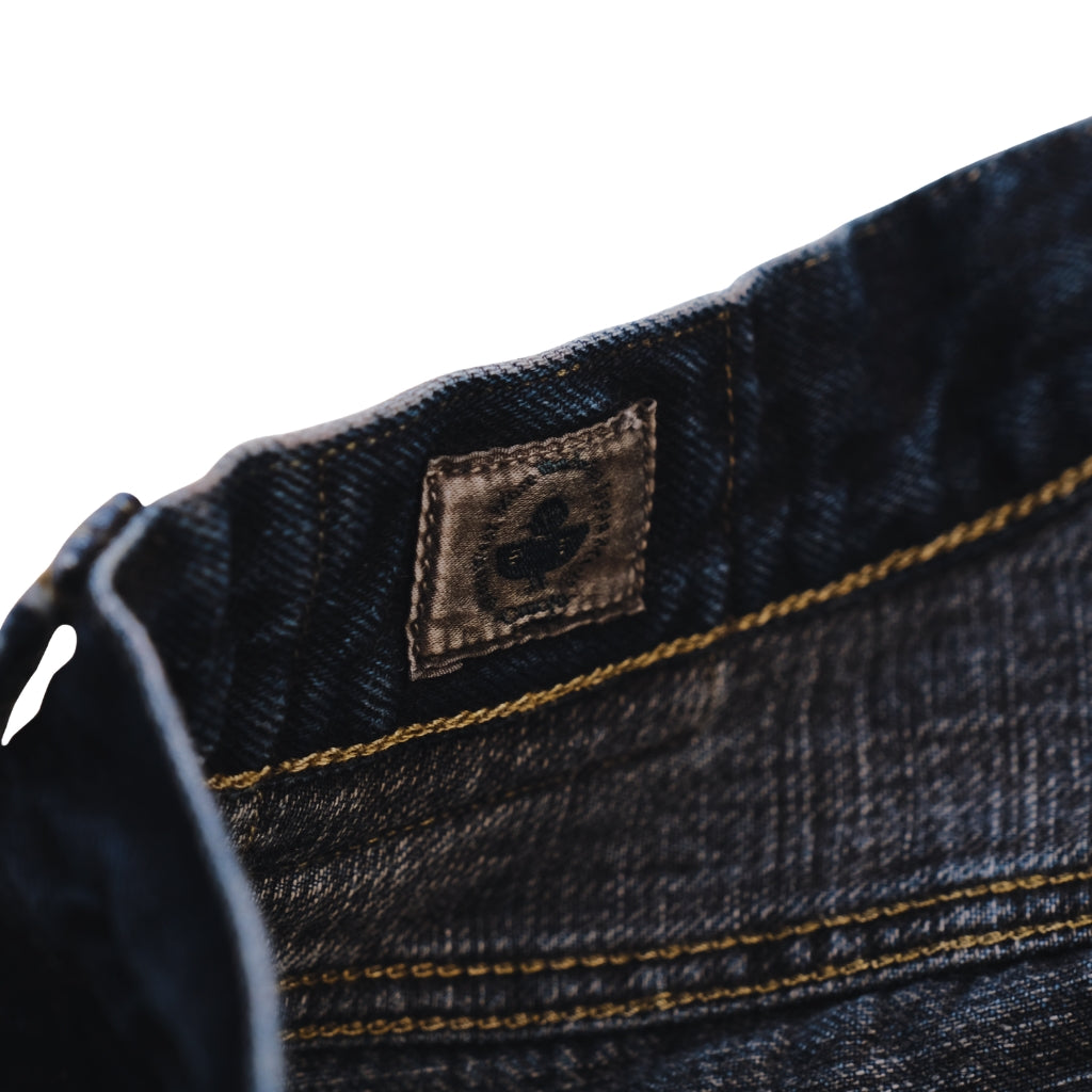 Omoto Denim 0615BCH 13.5oz. Sumi Overdyed Selvedge Jeans (Regular Straight)