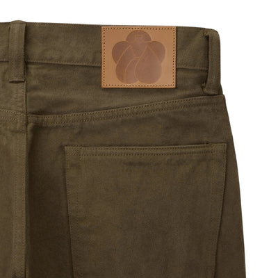 Momotaro Moss Dyed Selvedge Jeans (Regular Straight) - Okayama Denim