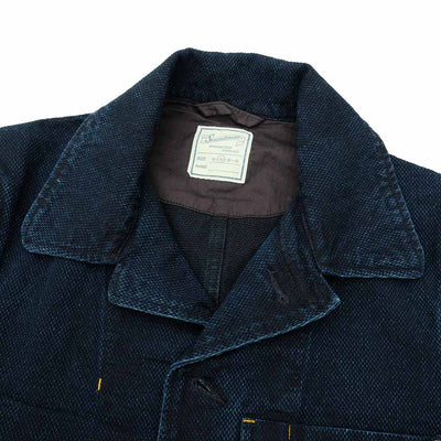 Soundman "Birmingham" Indigo Sashiko Ironworks Jacket