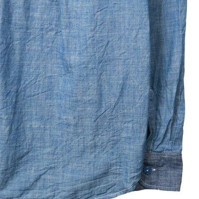 Fullcount x Fumito Ganryu USN Selvedge Chambray Shirt - Okayama Denim
