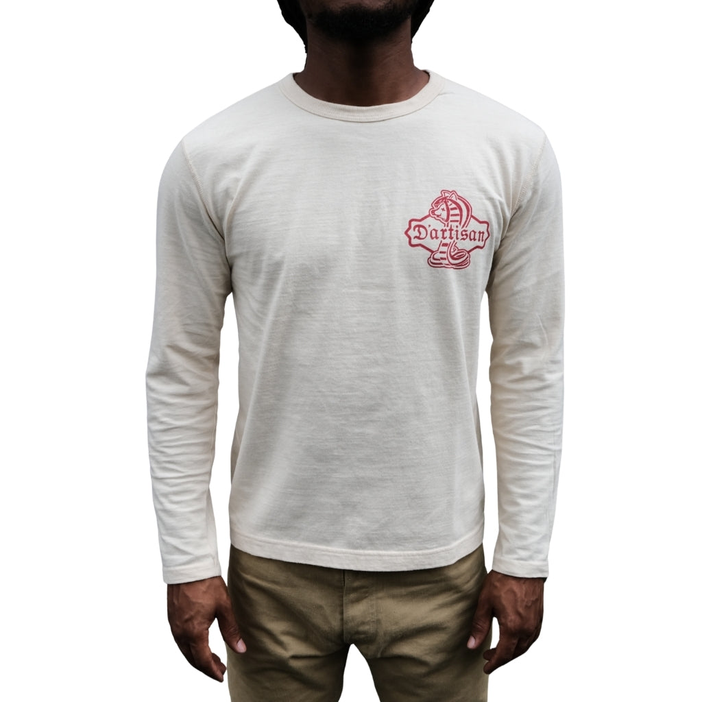 Studio D'Artisan "Cobra" Logo Print L/S Tee