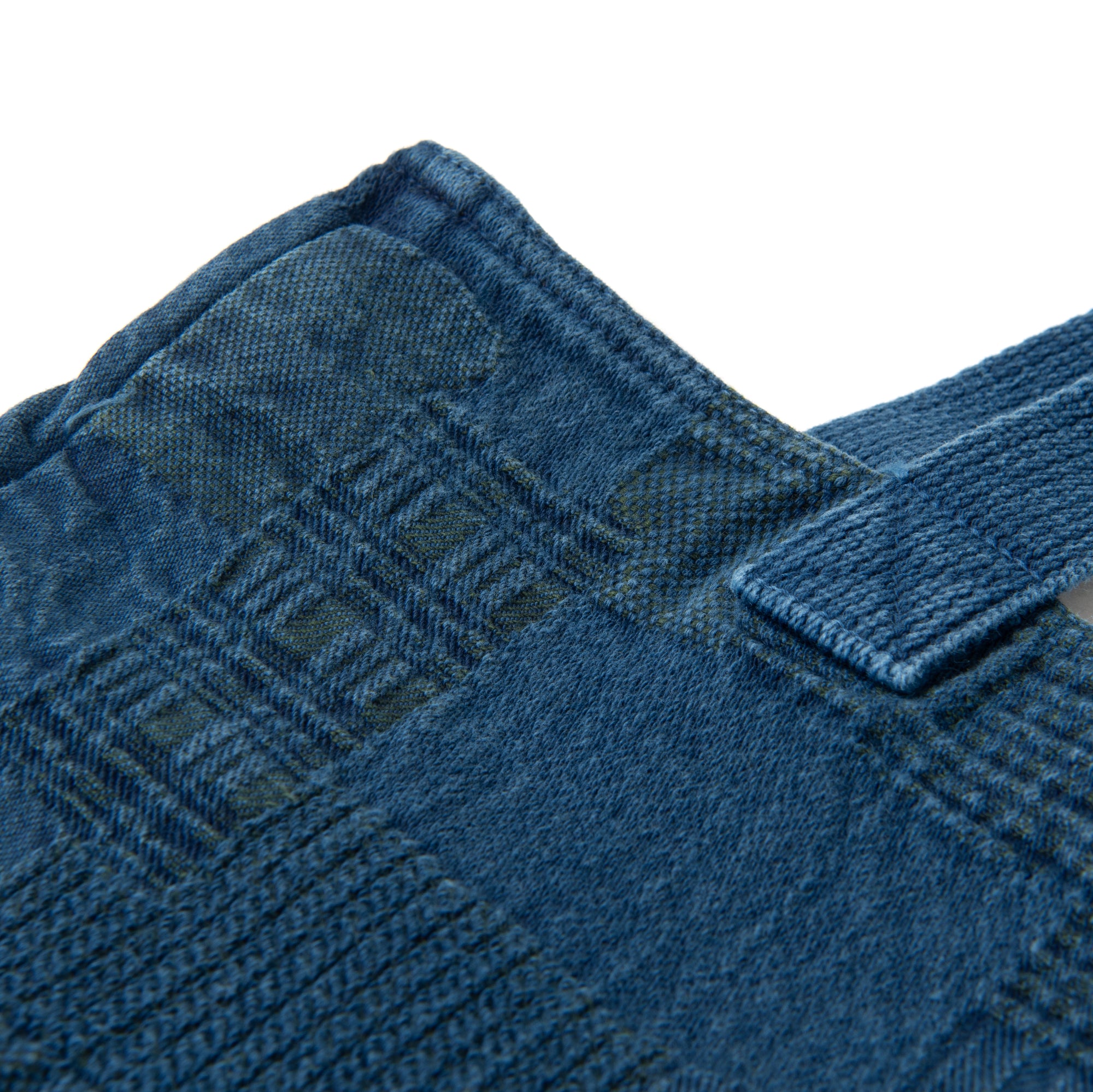 Studio D'Artisan Indigo Boro Sashiko Tote Bag - Okayama Denim