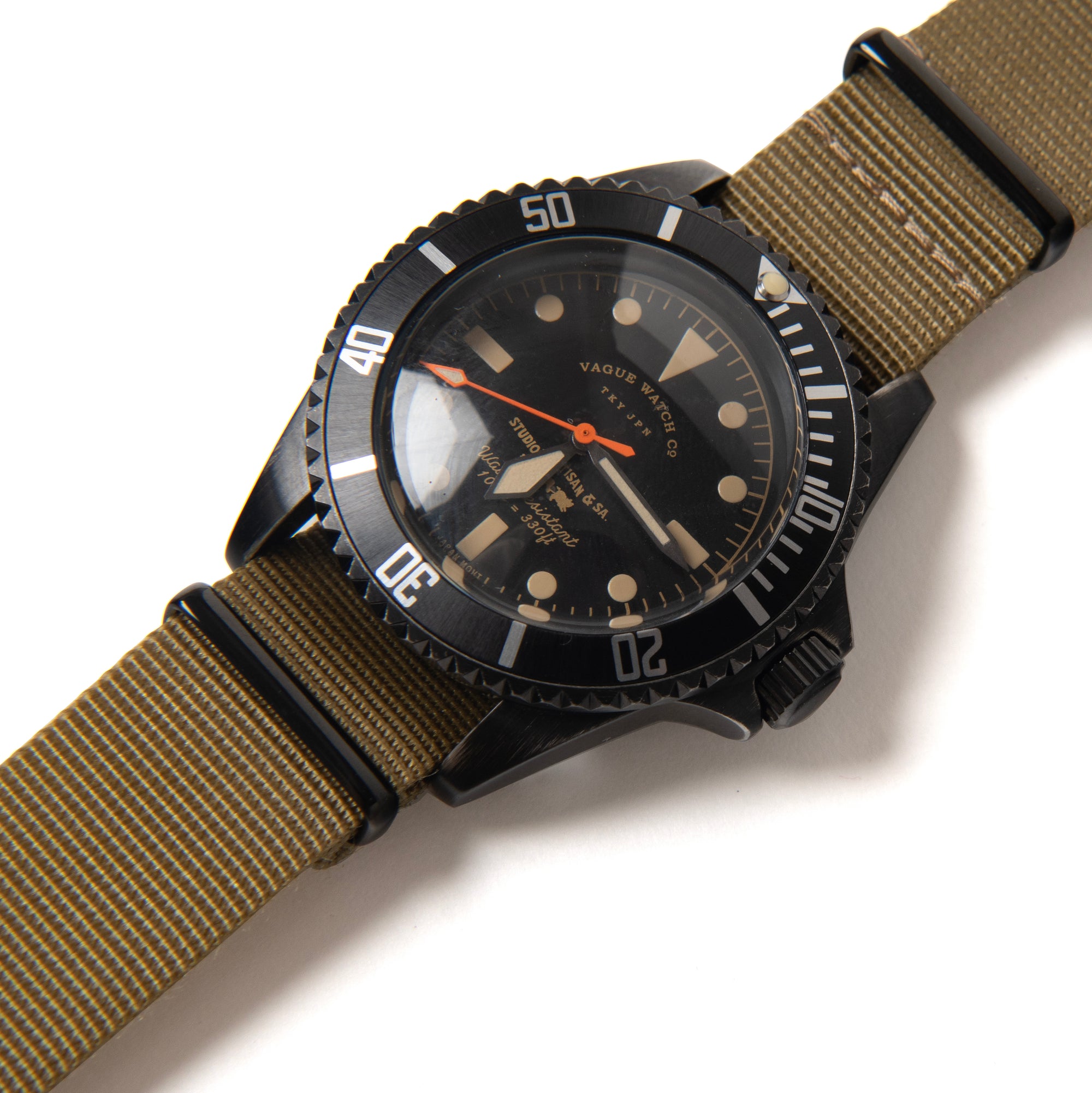[Pre-Order] Studio D'Artisan x Vague Watch Co. 1970s Diver Watch