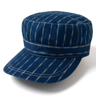 [Pre-Order] Studio D'Artisan Indigo "Ring Wabash" Work Cap